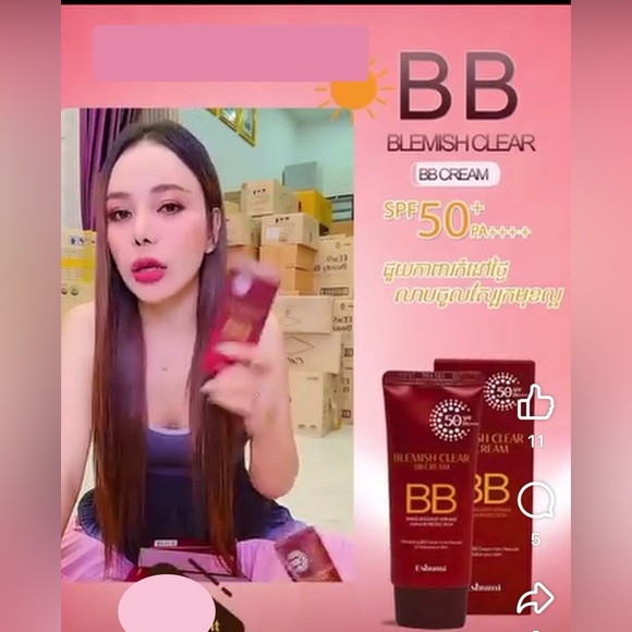 Eshumi Blemish Clear BB Cream SPF50+PA++++ 50g - Picture 5 of 11